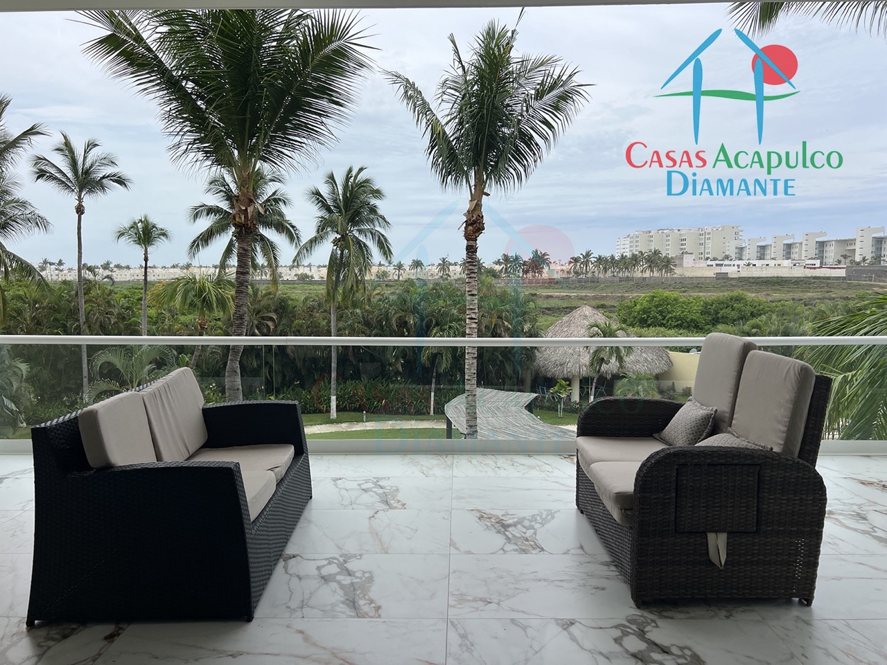 Pacífico Diamante Amarras 201 - Terraza 1